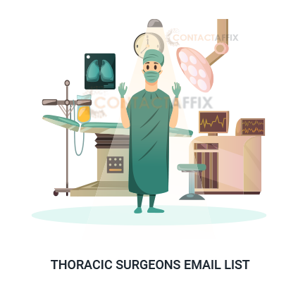 thoracic surgeons email list